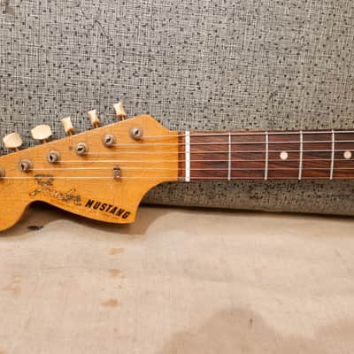 Fender Mustang Lefty 1966 - Red image 17