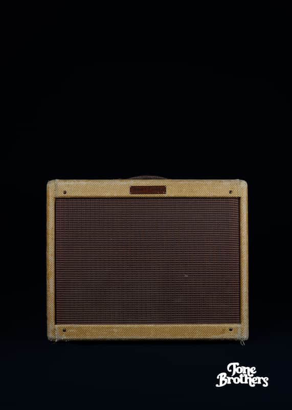 ALL ORIGINAL! 1957 Fender 5E3 Deluxe Tweed image 1