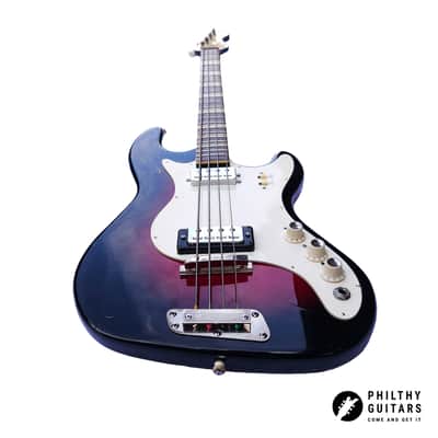 1966 Hofner 185 shortscale bass in Redburst Tocotronic (Vintage, Restored) image 10