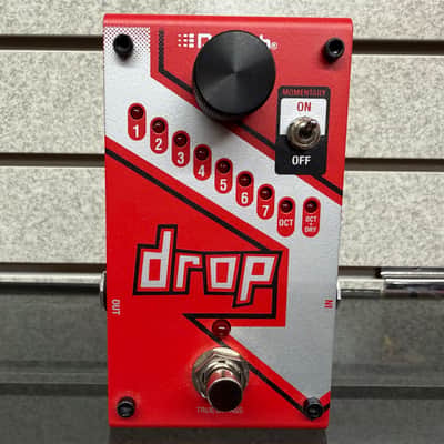 DigiTech Drop Compact Polyphonic Pitch-Shifter 2010s - Red image 1