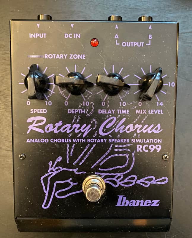 Ibanez RC99 Rotary Chorus 1990s - Black image 1