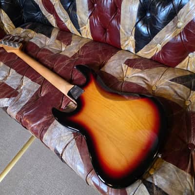 ESP Jazz Bass J-Four Sunburst Ex-Artist Studio Pro Bass Guitar MIJ Japan image 6