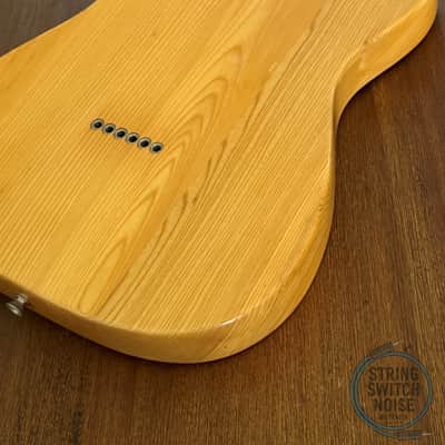 Fender Telecaster, ‘72, Natural Blonde, Black Guard, Ashwood, 1997 image 7