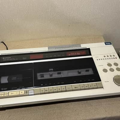 Hitachi MX-W01 Rare Vintage CD Receiver Double Cassette Deck Working Warranty image 13