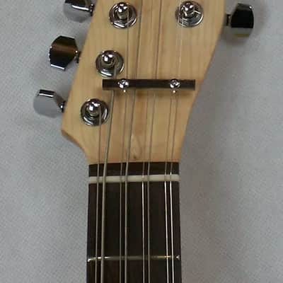 MORTone Electric guitar to mandocello conversion kit. Bridge, Nut, Tuning Pegs, Strings image 6