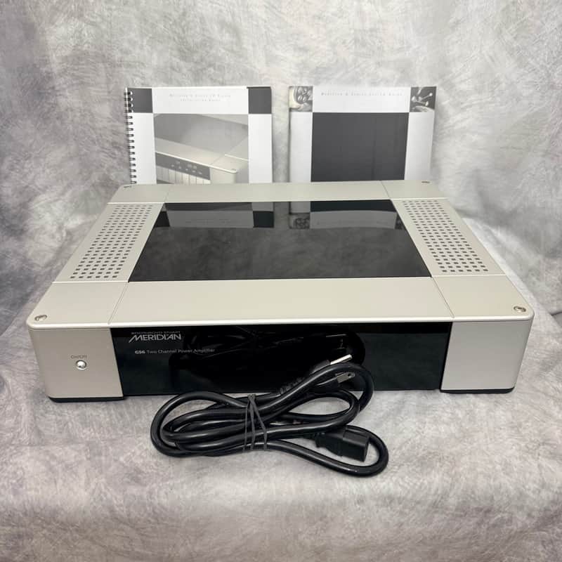 Boothroyd Stuart Meridian G56 2 Channel Power Amplifier Condition: Pristine with box/manual