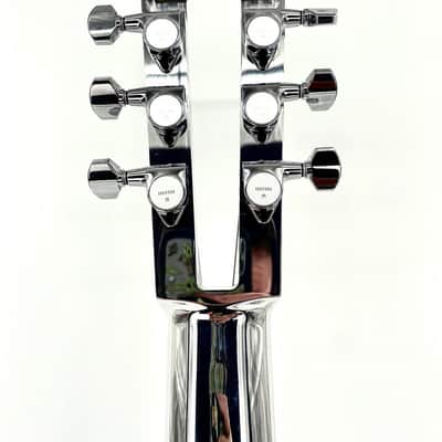 Electrical Guitar Company Series 5 2022 Acrylic / Clear & Polished, Tortoise, Chrome image 9