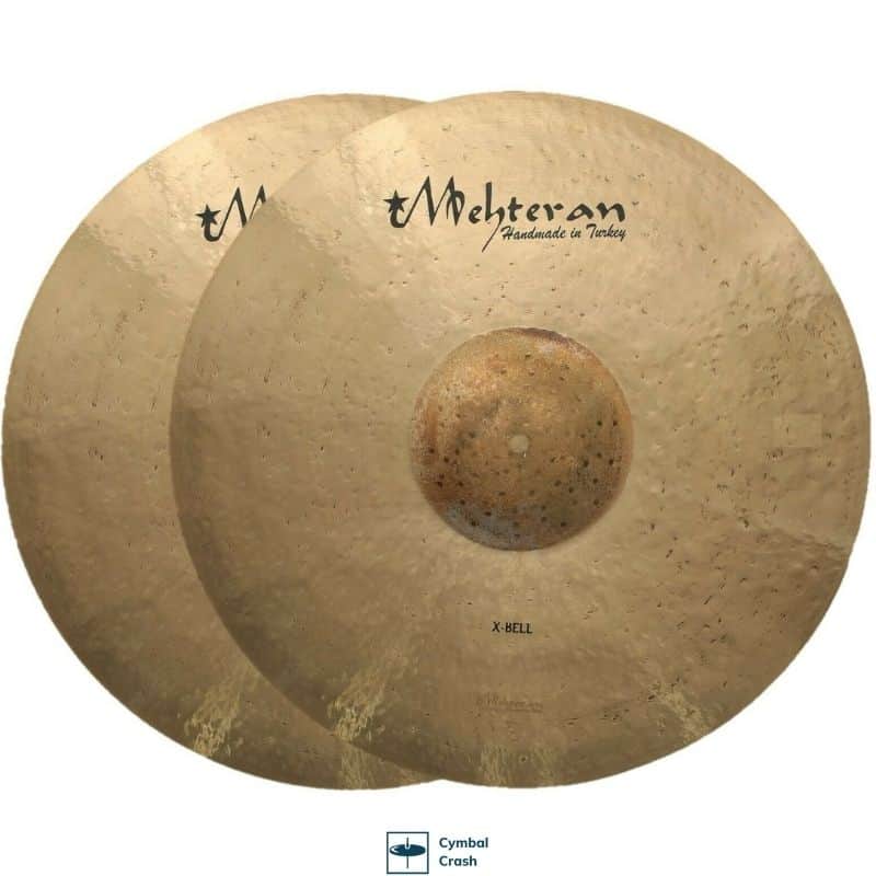 Mehteran Cymbals X-Bell 14" Heavy Hi-Hats image 1