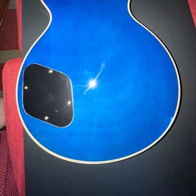 Firefly Firefly FFLP Custom Elite Les Paul Style Ocean Blue Quilted Maple Top 2024 - Standard image 10