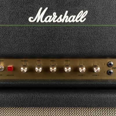 2011 Marshall YJM100 Yngwie Malmsteen Signature with Marshall 1960AHW 100 Cab - Black | Made in UK Limited Edition Handwired Plexi Half Stack 2-Channel 100-Watt Guitar Tube Amp Head Top Cab Power Attenuator image 5