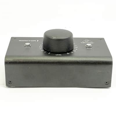 Behringer MONITOR1 Passive Stereo Monitor Volume Controller Desktop Mute Mono image 2