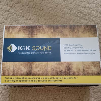 K&K Sound Pure Bass 4-String Acoustic Bass Guitar Pickup image 1