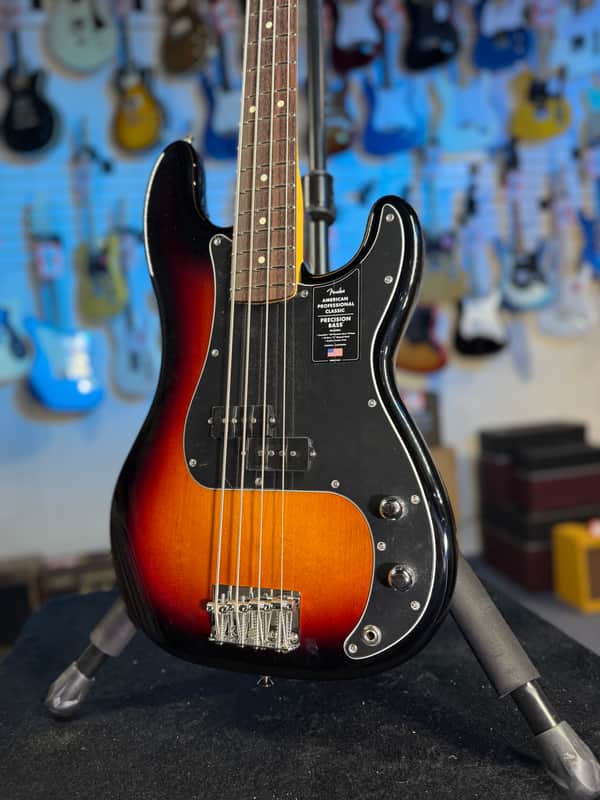 Fender American Professional Classic Precision Bass - 3-Color Sunburst, Rosewood Fingerboard GET PLEK'D! 910 image 1