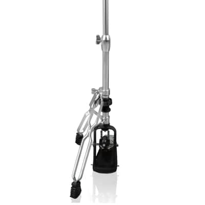 Griffin Hi-Hat Stand - 2 Leg Heavy Duty Hihat Cymbal Foot Pedal with Drum Key Folding Two Leg Style Converts to a No Leg High Hat Mount image 10