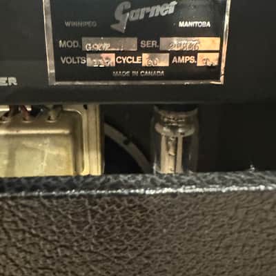 Garnet 112 tube amp vintage Mini 112 70,s  - Balck image 2