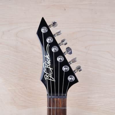 B.C. Rich Warlock WG-035 Mini Guitar 1990's Lime Green Made in Japan MIJ w/ Bag image 23