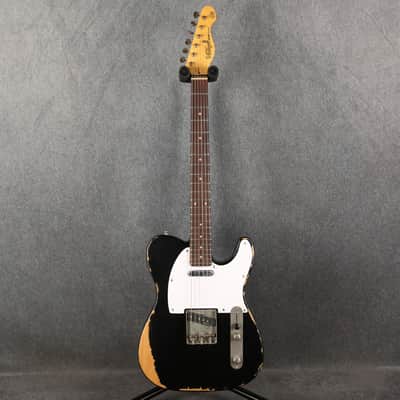 Vintage V62 ICON Electric Guitar - Distressed Black - 2nd Hand image 2