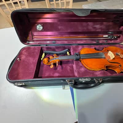 Strobel ML-500 Recital Series 4/4 Violin Outfit 2019 - Antique Spirit Varnish image 7