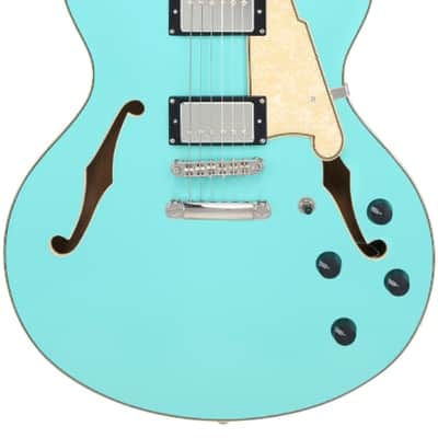 D'Angelico Guitars DAPDCSGRNS Premier DC Electric Guitar, Surf Green w/ Gig Bag image 6