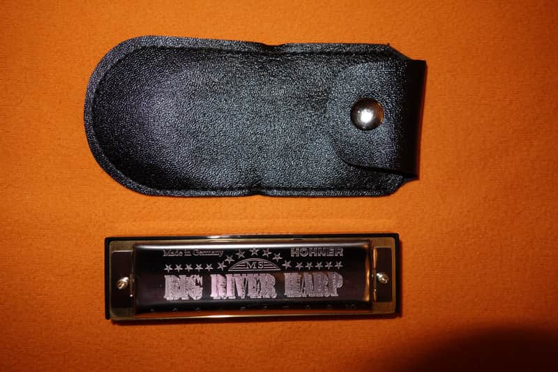 new BIG RIVER HARMONICA KEY E w GIGBAG Made Germany country rock blues folk world harp MS SERIES image 1