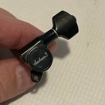 1980's Japan Charvel Jackson Import Model 1 Series R Logo Tuners Tuning Pegs 6 In Line image 6