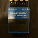 Boss CS-3 Compression Sustainer (Silver Label) 1997 - Present - Blue