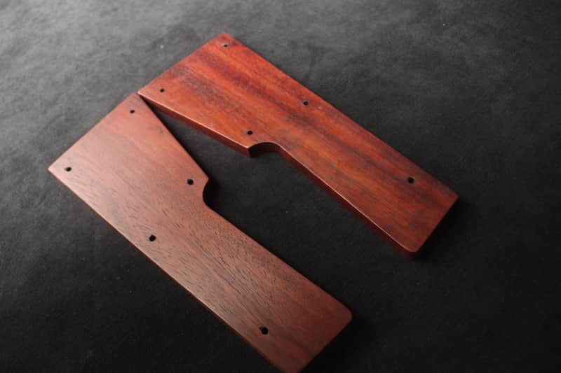 Behringer Vocoder VC340 Synthesizer Wooden Side Panels Ends image 1