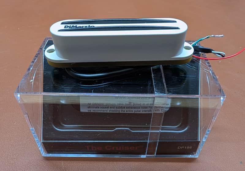 DiMarzio DP186 Cruiser Neck Pickup White