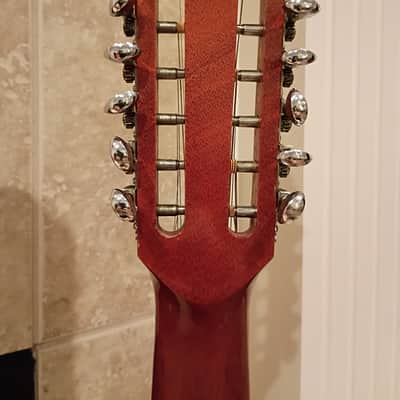 Share 1971 Goya (Levin) GG-5 "Goliath' 12-string guitar and case. Made in Sweden. image 7