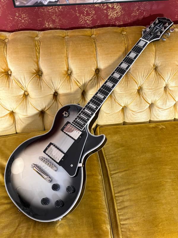 Epiphone Les Paul Custom - Silverburst image 1