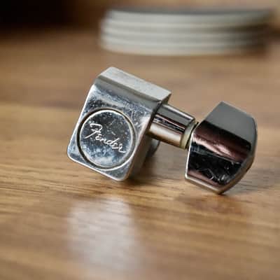 Fender 1980s American Standard Stratocaster / Telecaster Tuner 1980 - Chrome image 1