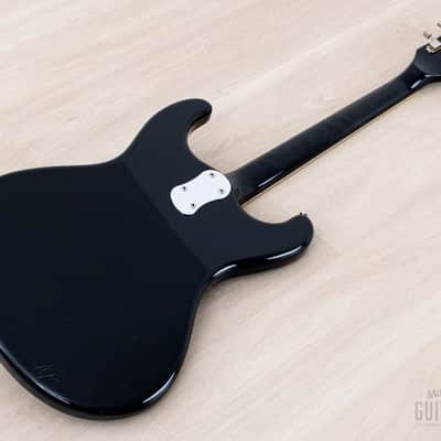 1988 Mosrite Ventures Model VMG-900 ‘65 Vintage Reissue Black w/ Case, Japan Kurokumo image 14
