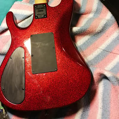 Kramer nightswan 1988-1989 red sparkle image 4