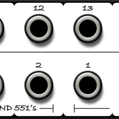Single - Blank Patch Bay Label Compatible with Neutrik NYS-SPP-L1 by Trace Audio image 4