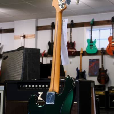 Fender Player Series II Jazz Bass Limited Edition in British Racing Green w/ Tweed Case (Excellent) *Free Shipping* image 6