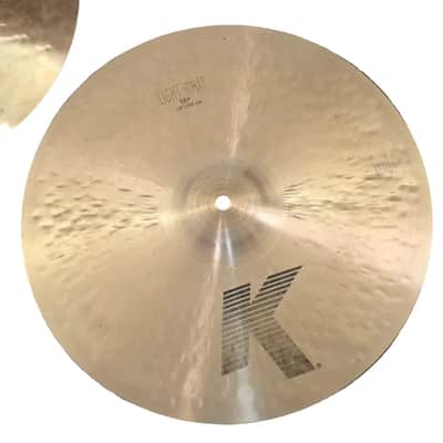 Used Zildjian K Light Hi Hat Cymbals 15" - Very Good image 2