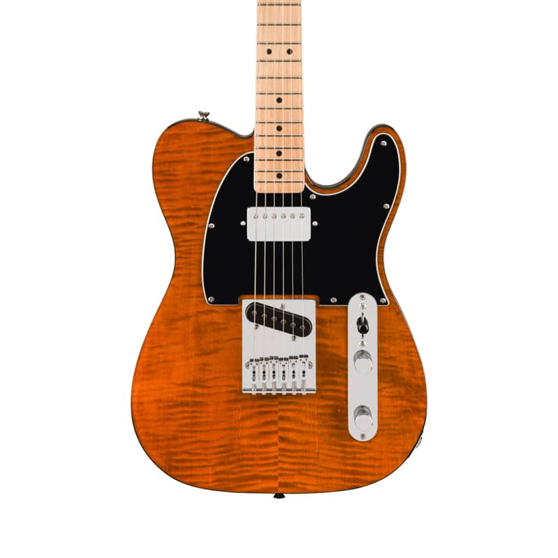 Squier Affinity Series Telecaster FMT SH - Mocha (Mint Demo Unit) image 1