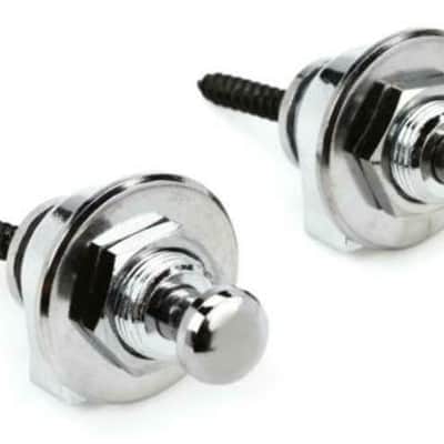 Grover GP800C Quick Release Strap Locks, Chrome (Set of 2) image 3