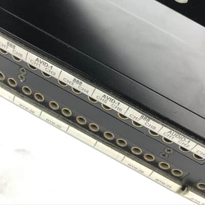 ADC 96 Bantam TT patchbay connected to ADC UP-96NMKII PPC RACKMOUNT PATCHBAY 3 image 3