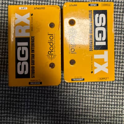 Radial SGI Studio Guitar Interface 2010s - Yellow image 1