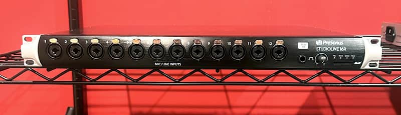 PreSonus StudioLive 16R 16-Channel Rackmount Digital Mixer