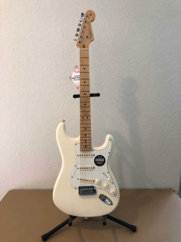 Fender American Standard Stratocaster 2015 Olympic White image 1