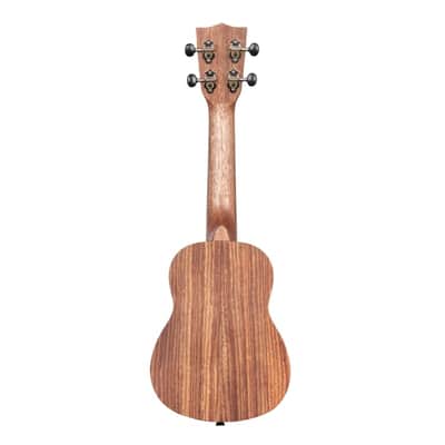 Kala Brand Music Co. Teak Collection, 4-String Ukulele, Natural, Soprano (KA S) image 3