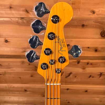 Fender American Professional II Jazz V Bass - Roasted Pine image 3
