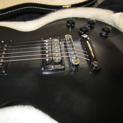 Gibson Les Paul Gothic 2001 Black with Gibson HSC image 2