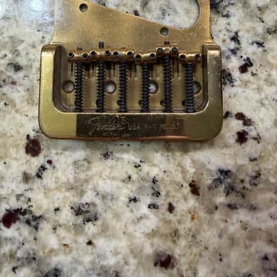 Fender BrassMaster Telecaster Bridge 70s-80s - Brass image 1
