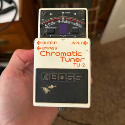 Boss TU-2 Chromatic Tuner (Dark Gray Label) 1998 - 2009 - White image 5