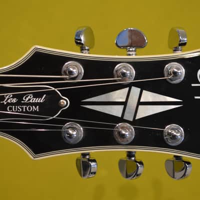 Epiphone Les Paul Custom "Chrome" Special Edition Custom Shop Korea 2005 Ebony / Chrome image 3