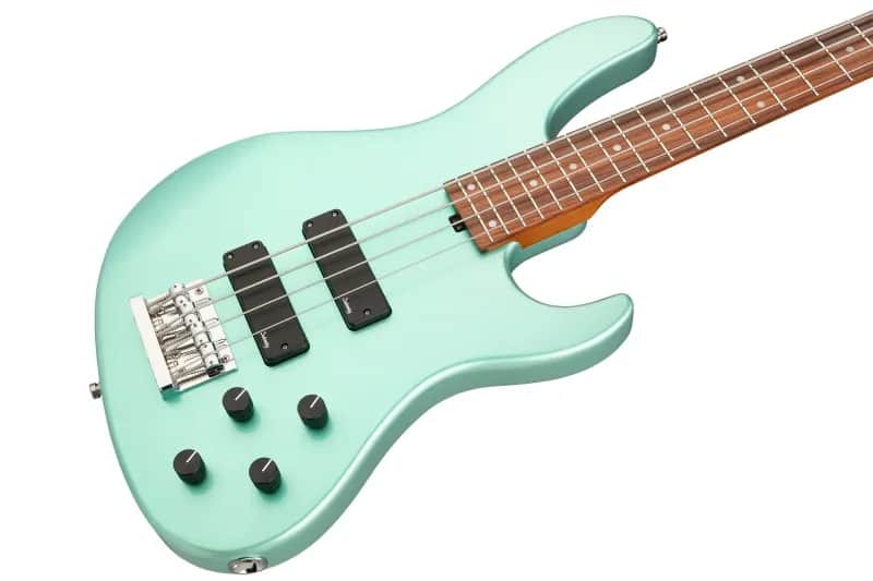 Sadowsky MetroExpress 24-Fret Modern Bass, Morado Fingerboard, 4-String - Solid Sage Green Metallic High Polish image 1