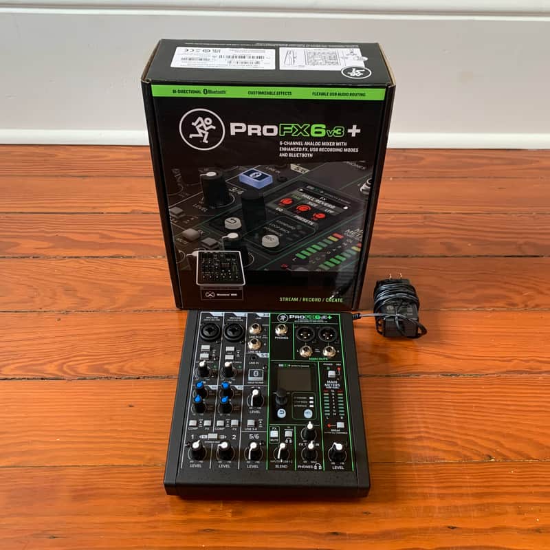 Mackie ProFX6V3+ - Save $0! Used Mixer with Bluetooth